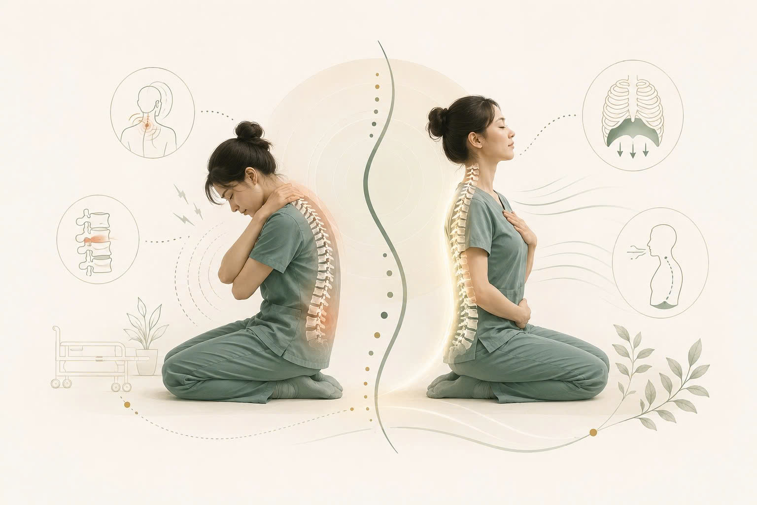 Yoga Nurse - Phục hồi cột sống và tái tạo năng lượng cho nhân viên y tế